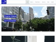 Tablet Screenshot of financevideos.org